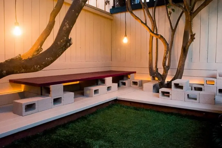 Ideas creativas  para adornar tu casa con bloques d cemento