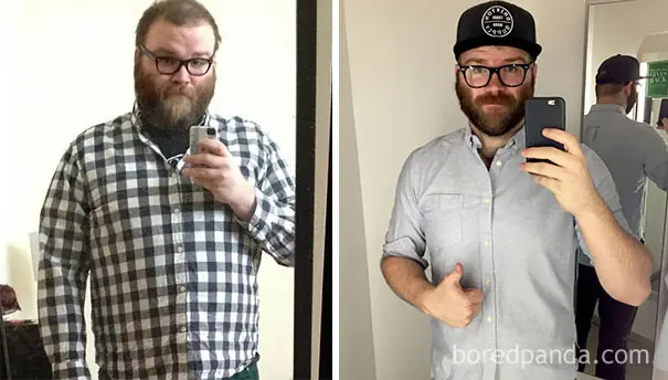 El antes y después de personas que dejaron el alcohol