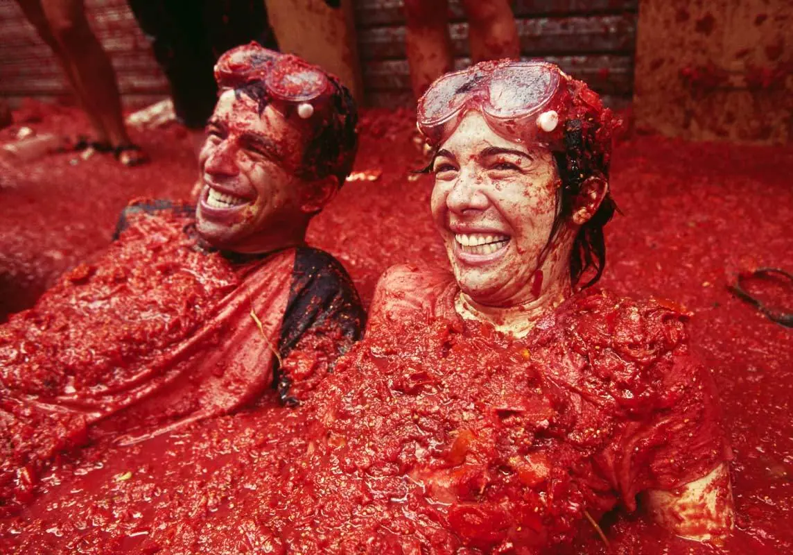 La tomatina: una guerra con final feliz
