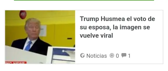 taringa y Trump