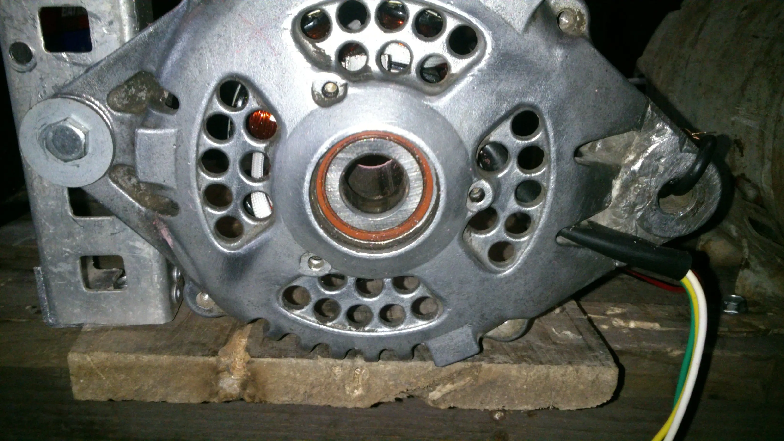 Generador hidráulico-eólico (casero)