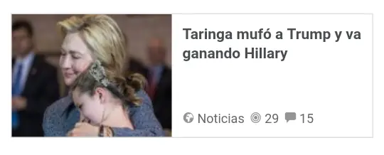 taringa y Trump