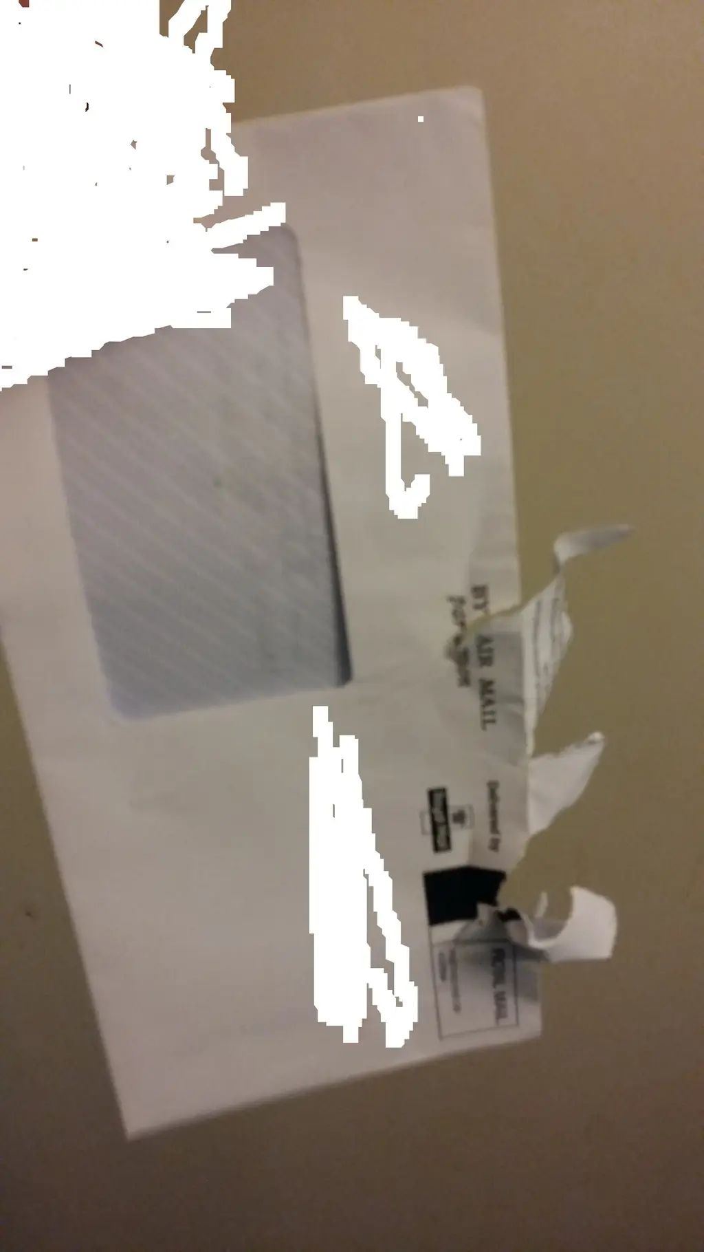 Recibí una tarjeta de débito de Estados Unidos
