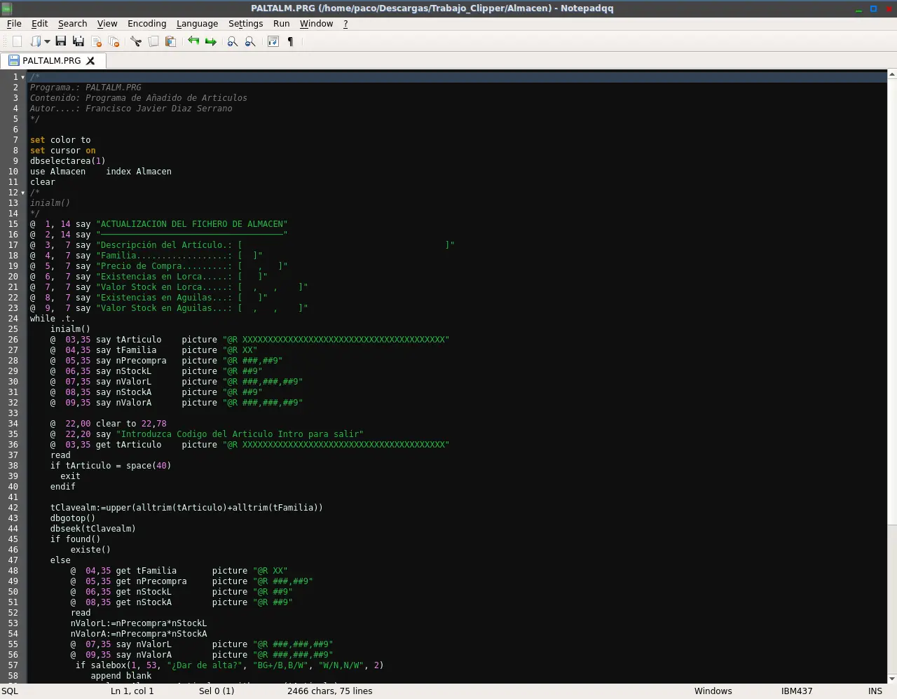 Editores para programadores en Linux