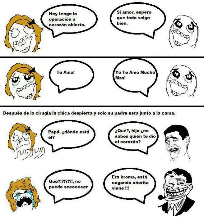 Típicos memes cómicos