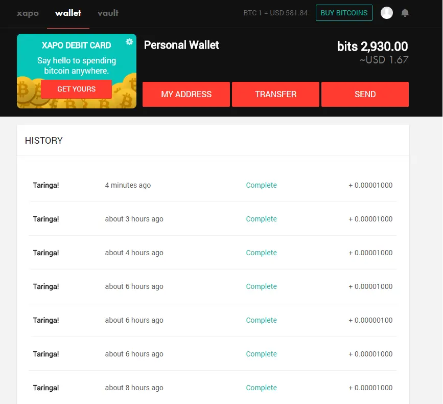 Pasa a ver como va la coleta del millón de bits!![BITS]