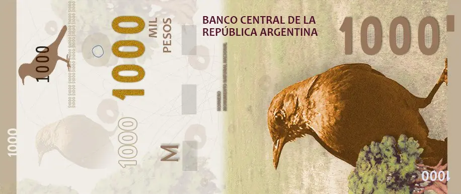 billete de 1000