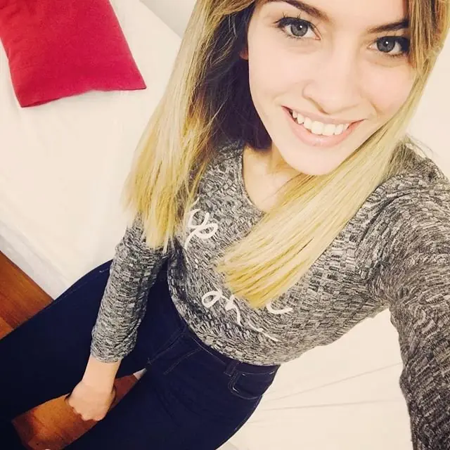 "Sofia Fernández" la azafata más linda de La mejor elección