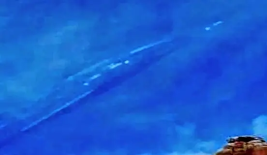 UFO de 800 metros de longitud fotografiado en Utah