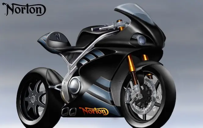 Norton V4 Superbike (a que esta moto no la conocias)