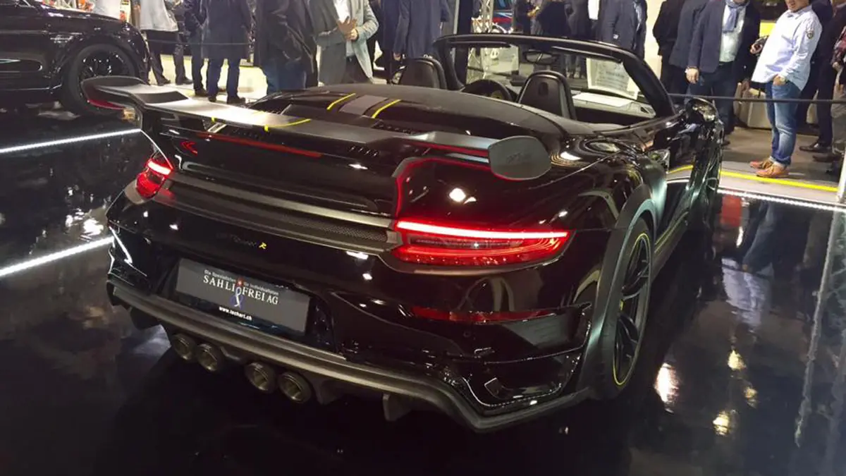 El GTstreetR de TechART ahora version descapotable