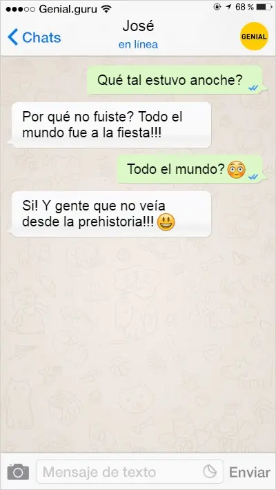 12 Mensajes de texto de personas monumentalmente exageradas