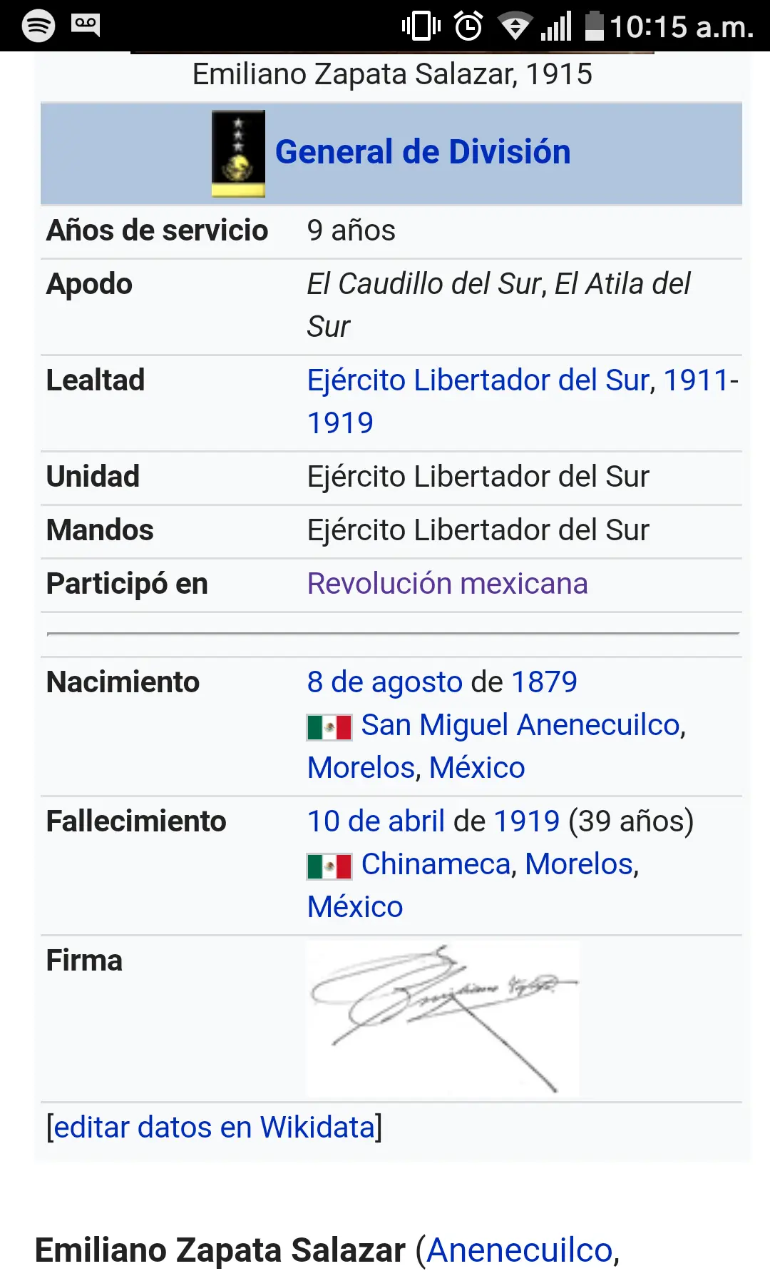 Francisco I madero