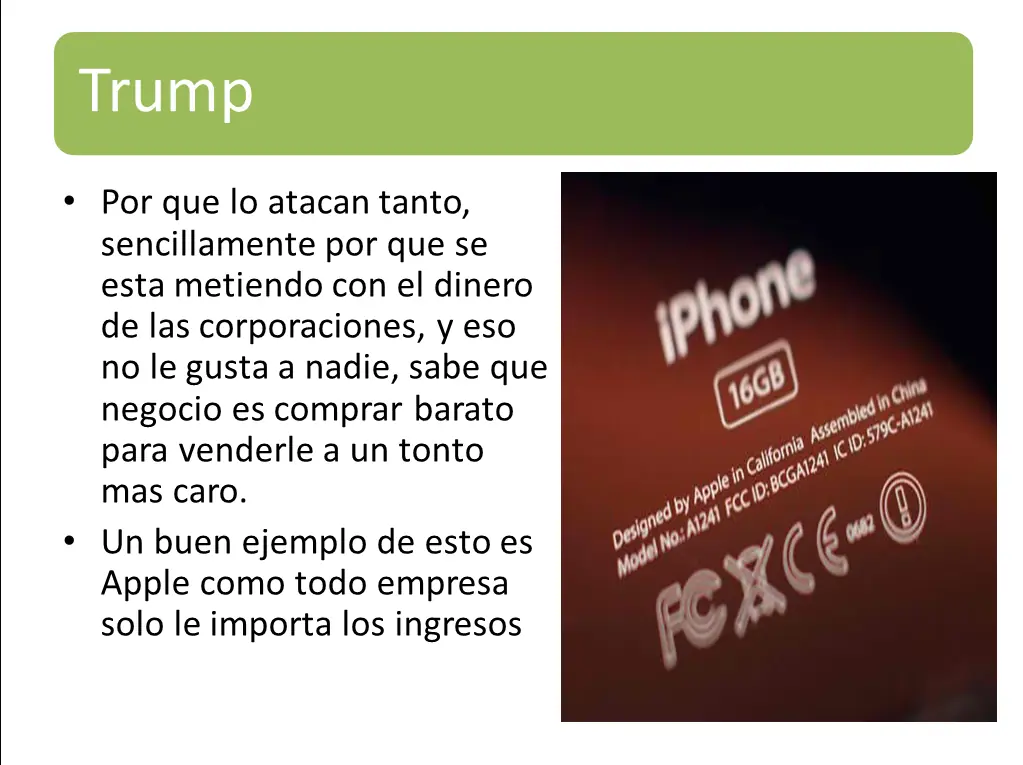 gano Trump y se formo el bardo