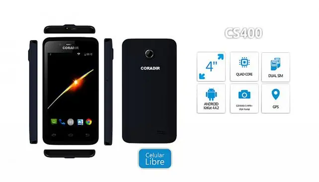 Llegan más teléfonos nacionales: Coradir lanzó dos modelos