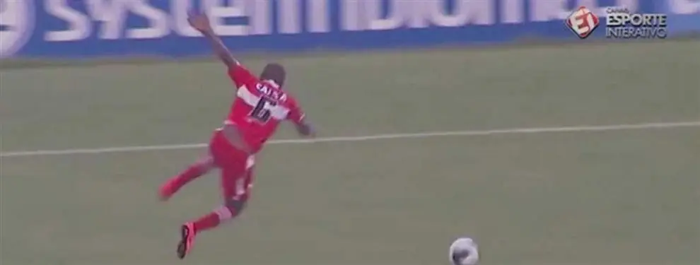 Le pegó un fantasma en la cancha y no fue falta