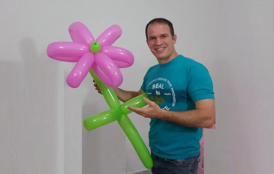 figuras con globos largos paso a paso