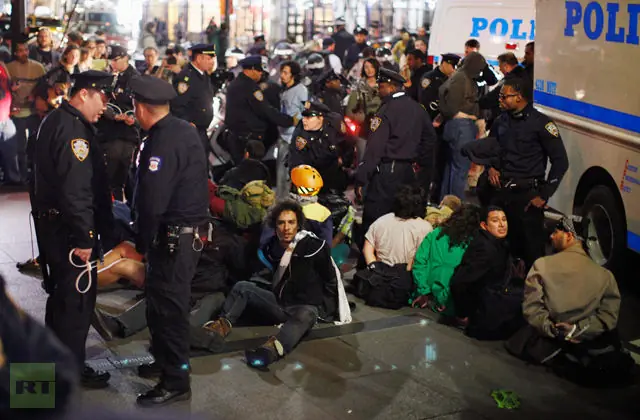 Arrestan a activistas de OWS en Nueva York