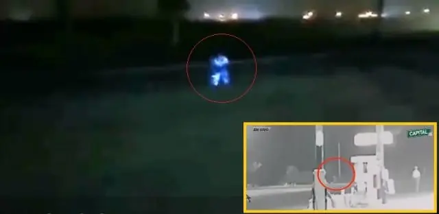 Videos: ¿Humanoide volador? Captado con cámara de seguridad