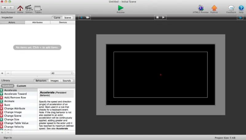Animaciones en GameSalad [Inteligencia Colectiva]