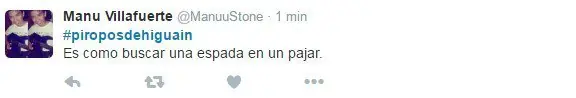 #PiroposDeHiguain, lo están descansando en Twitter