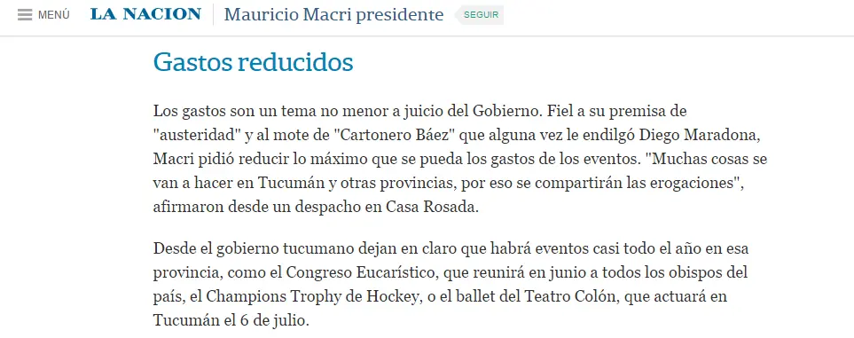 A 36 días del Bicentenario y en Tucuman estamos así.