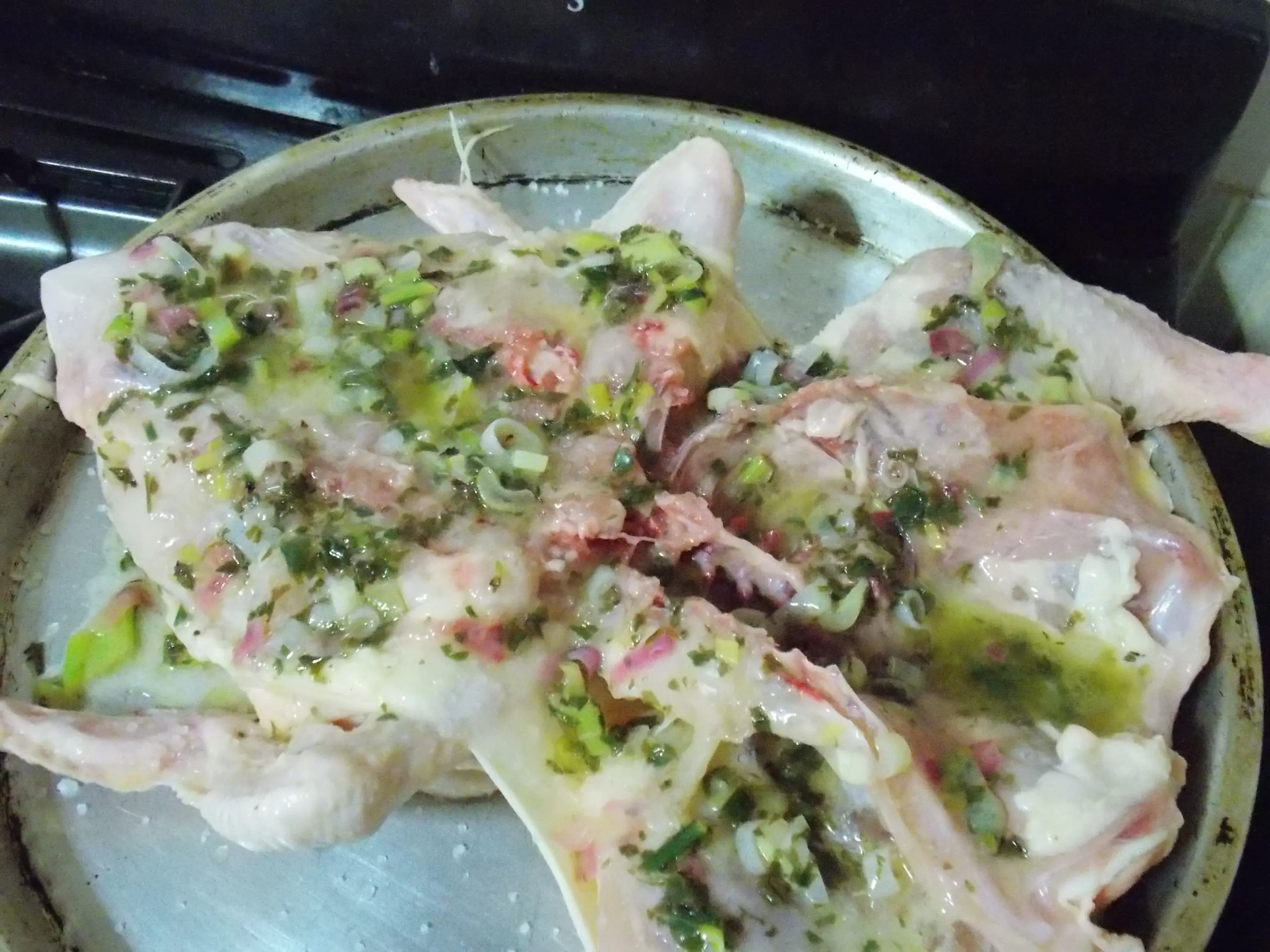 Pollo a la Parrilla condimentado! Foto-Receta! Pollo a la Parrilla condimentado! Foto-Receta!