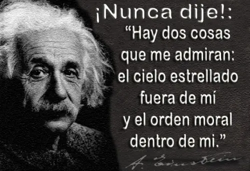 Desmintiendo las supuestas frases de Albert Einstein
