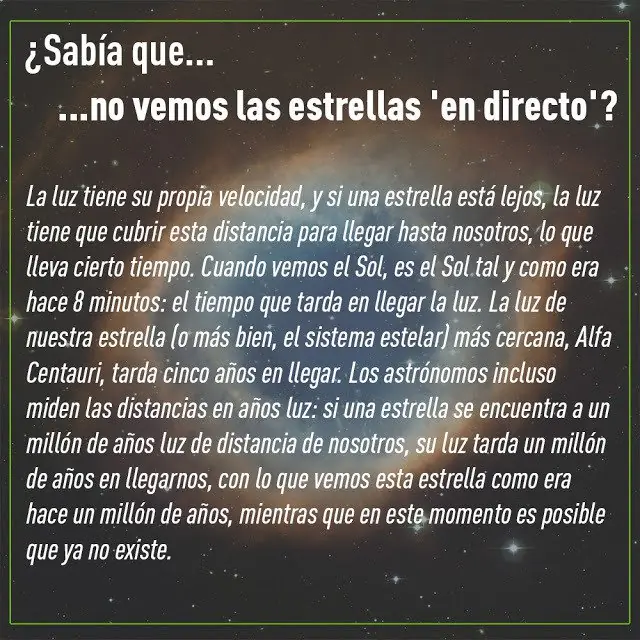 no te pierdas esto del espacio