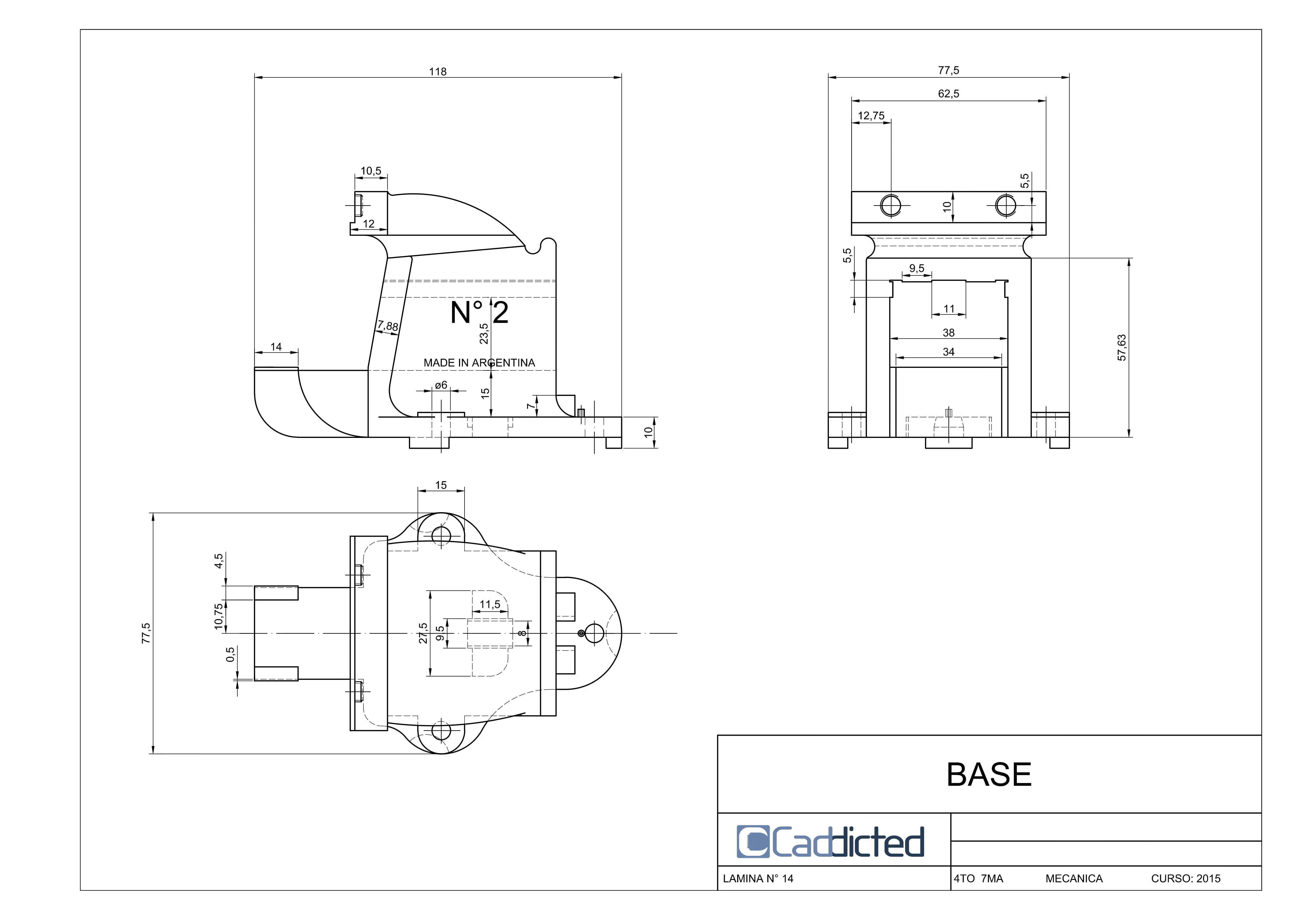 Mis dibujos en Autocad Mis dibujos en Autocad