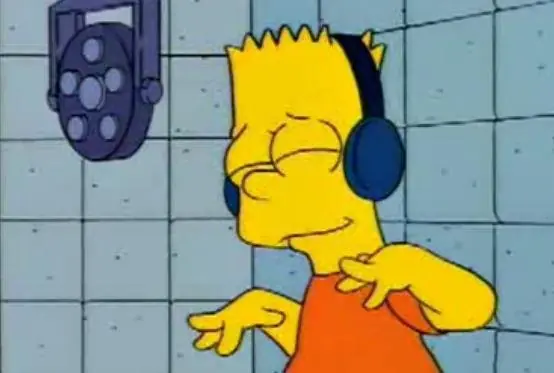 Bart el niño "yo no fui" en Luna de Pluton