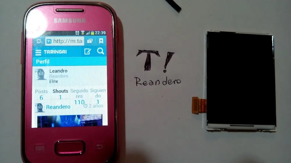 Arregle un Samsung Galaxy con poca plata! Foto Tutorial