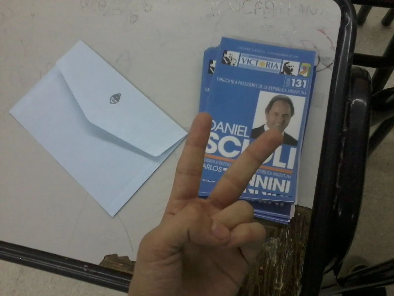 Fui a votar por 1ra vez y te lo muestro