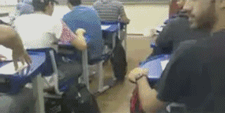 Humor estudiantes ingenios y sus métodos para copiarse