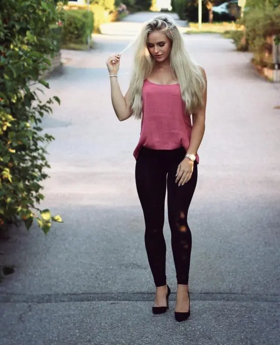 Sueca, rubia y hermosa, ¡ella es Anna Nyström
