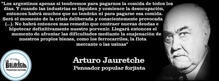 ¿Los argentinos somos zonzos...? Arturo Jauretche
