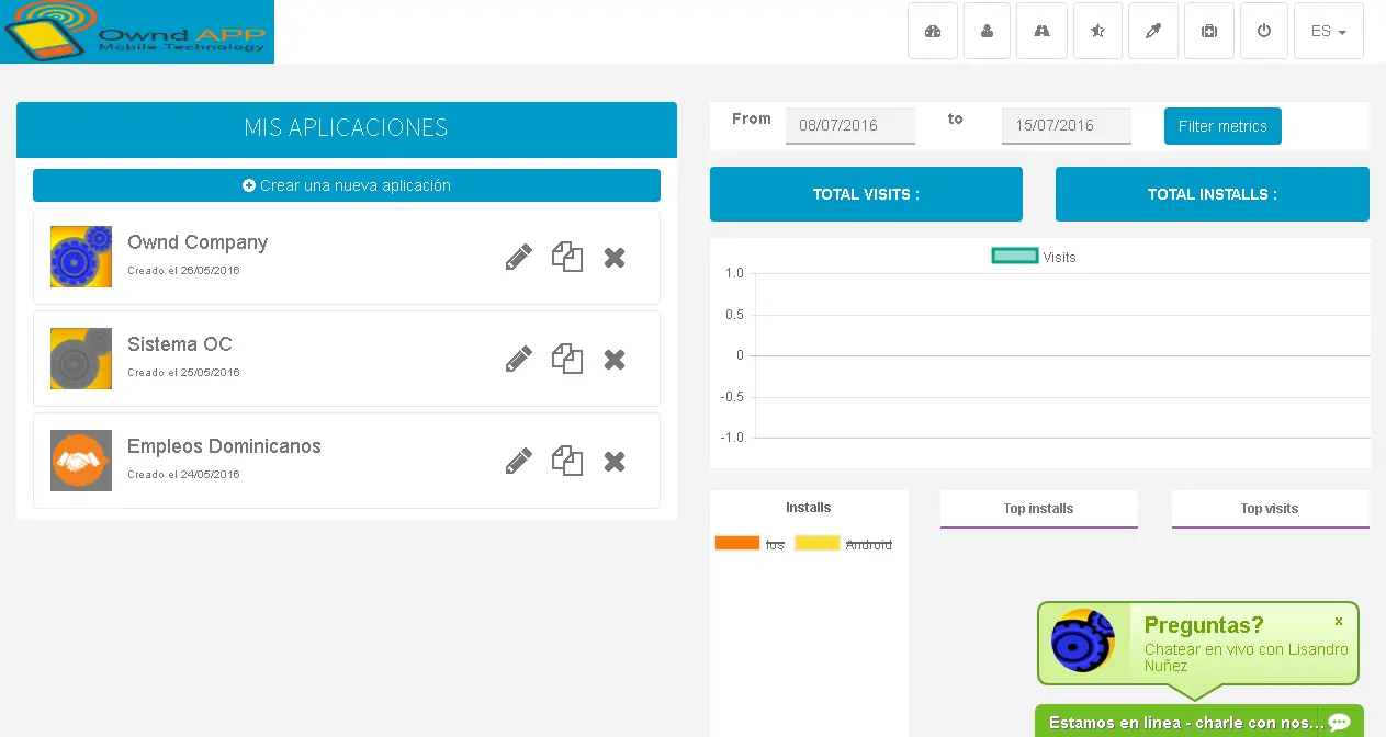 Crea app para android