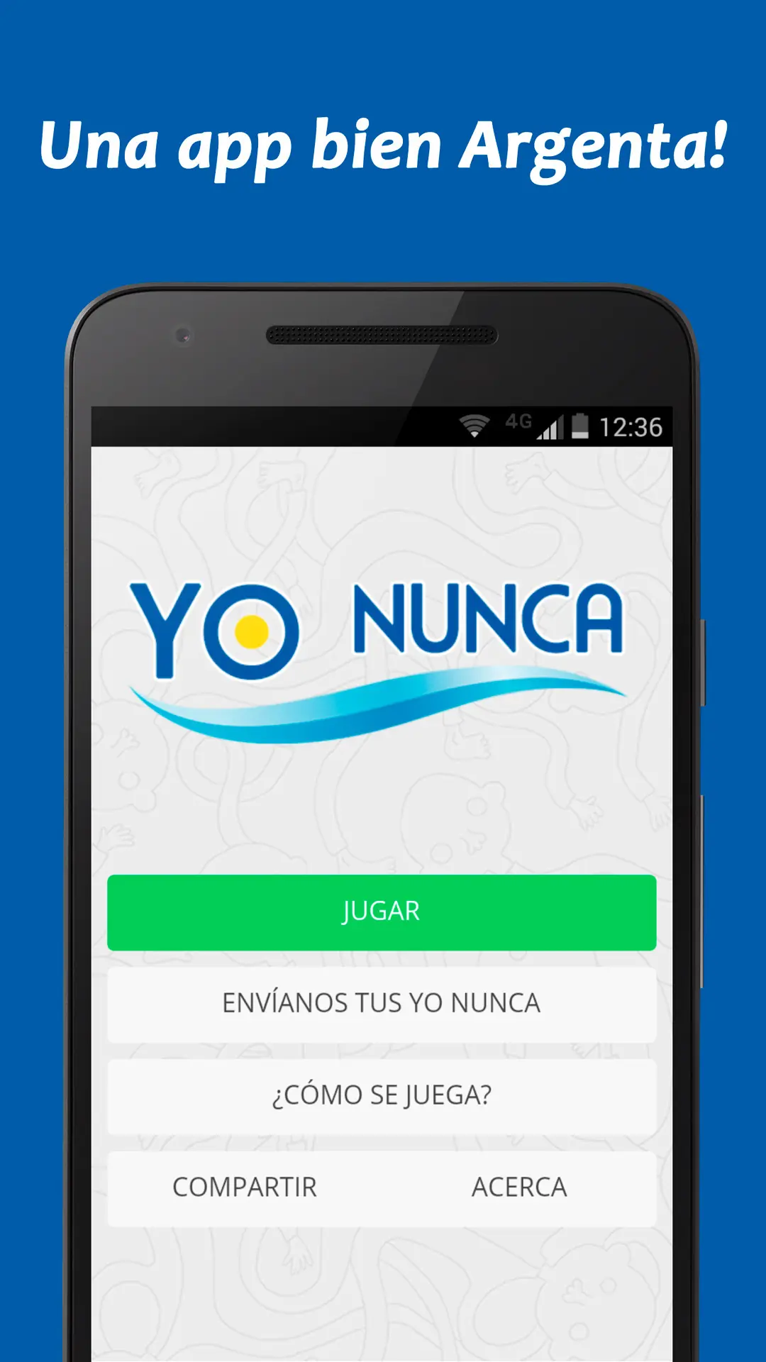 Hice el Yo Nunca Argentino y te lo muestro