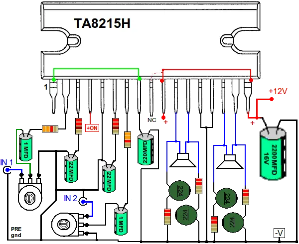 circuitos de audio