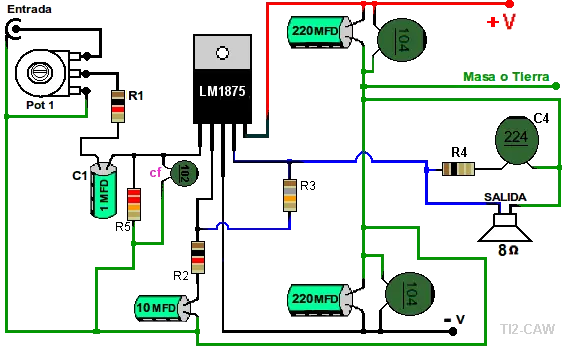 circuitos de audio
