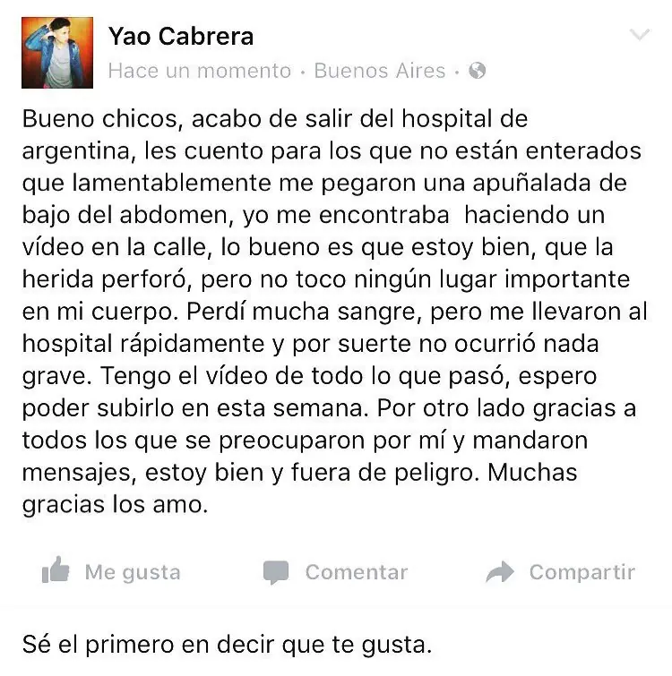 yao cabrera apunalado