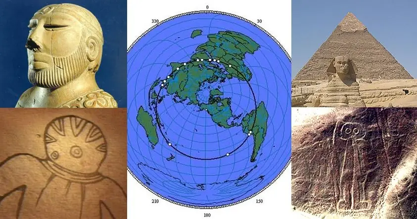 Antiguos y enigmáticos monumentos alineados perfectamente