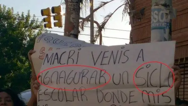 Profesora habla mal de Macri frente a sus alumnos