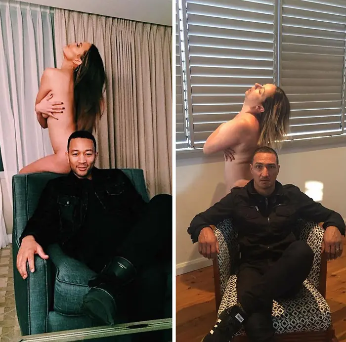 Recrea en su Instagram a las celebridades