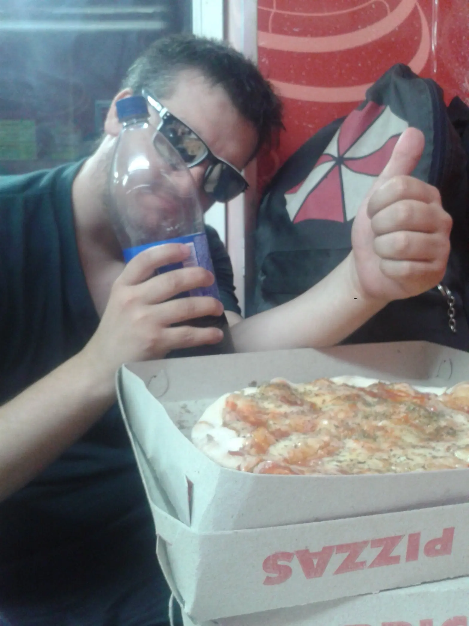 Fui a comer a una lujosa pizzeria y te lo muestro