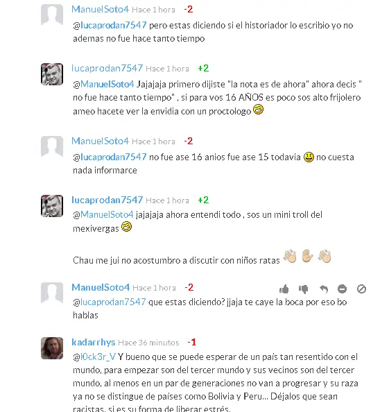 racismo en taringa racismo en taringa