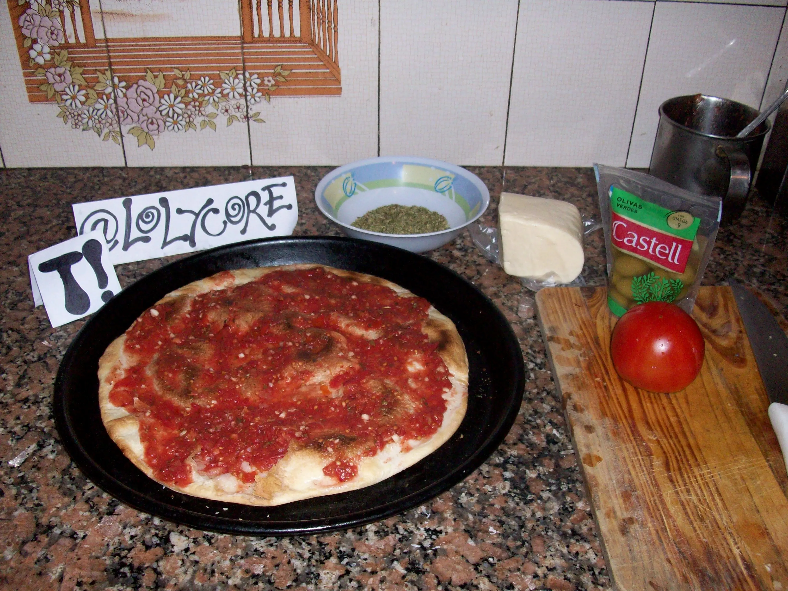 masa de pizza