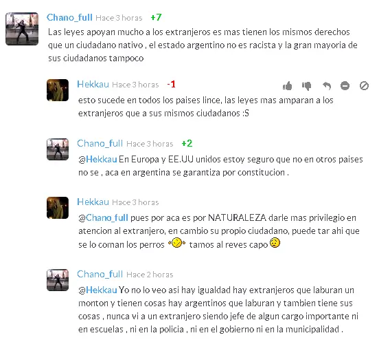 post racistas en taringa post racistas en taringa