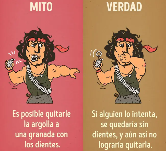 Mitos que creemos por culpa de las películas Mitos que creemos por culpa de las películas