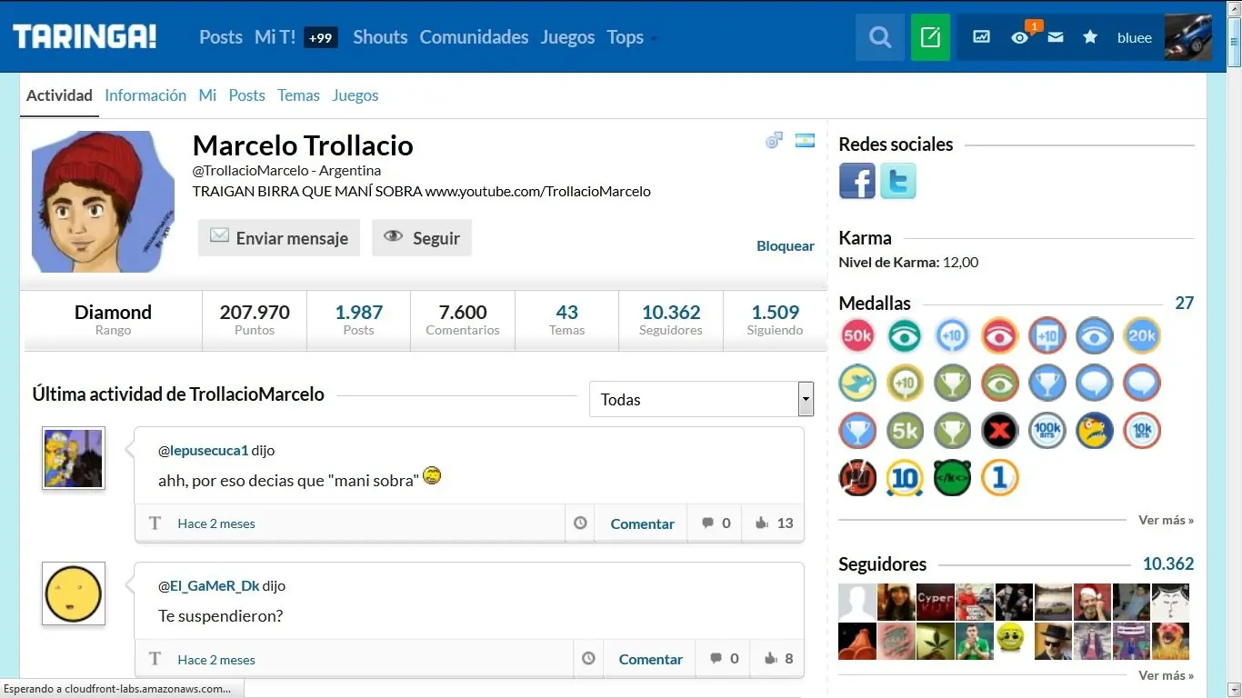 Mi amigo resulto ser TrollacioMarcelo y te lo cuento!